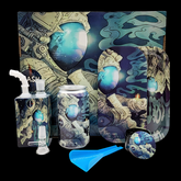 3D Lid Rolling Tray with Juice Bottle Kit Set